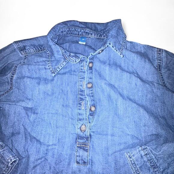 Jean shirt dress fallfits y2k - Picture 3 of 3